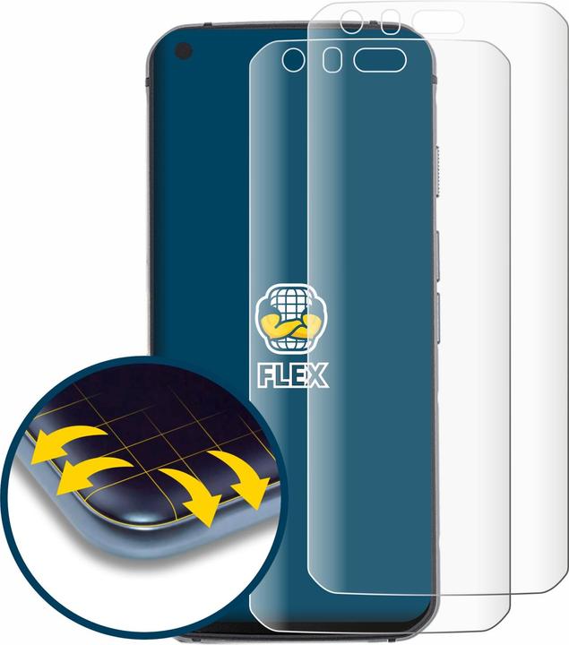 Image du produit BROTECT Film de protection plein écran Film de protection d'écran clair transparent (2 pièce(s), Cat S62 Pro)