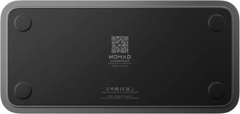 Actual product image Nomad Base One Max 3:1 with MagSafe Carbide (15 W)