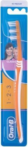 Actual product image MGA Oral B - 1-2-3 Classic Medium Toothbrush - Toothbrush (1 x)