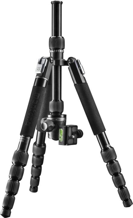 Produktbild mantona DSLM Travel Evolution 225 Reisestativ schwarz/grau