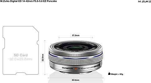 Immagine prodotto Olympus ED 14-42mm f/3.5-5.6 EZ (Micro Four Thirds, Micro Four Thirds)
