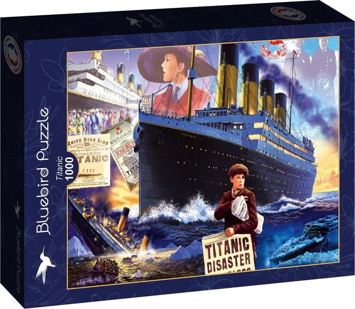 Actual product image Bluebird Puzzle 1000 pieces Titanic (1000 pieces)