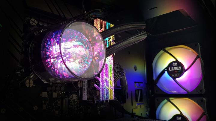 Produktbild In Win Kit Watercooling AIO NR RGB - 240mm (Noir)