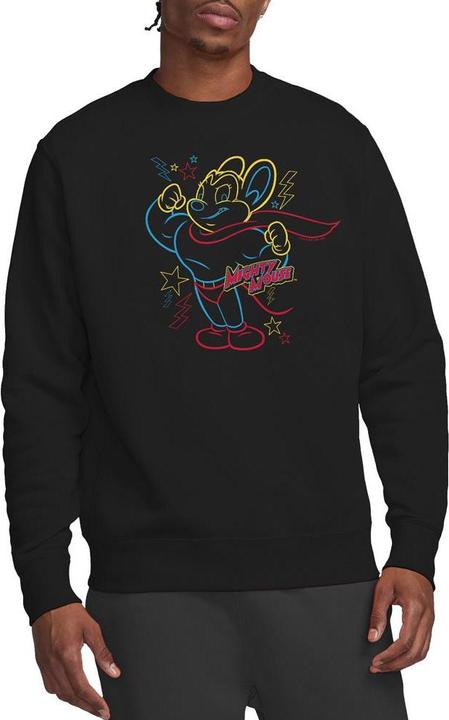 Actual product image Fruit of the Loom Unisex Adult Hero Neon Sweatshirt (S)