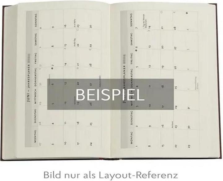 Actual product image Paperblanks Wochenagenda Chrysanthemen Blume, 2026, Mehrfarbig (13.5 x 21 cm, German)