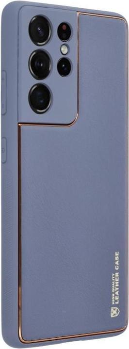 Immagine prodotto OEM Back panel cover LEATHER case for SAMSUNG S24 Plus blue (Samsung Galaxy S24+)