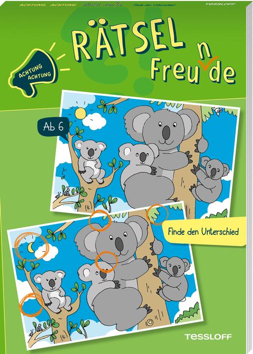 Immagine prodotto Tessloff Achtung, Achtung Rätselfreu(n)de. Finde den Unterschied (Tedesco, Sandra Schmidt, 2023)