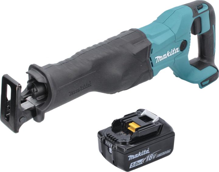 Produktbild Makita DJR 186 T1 Akku Reciprosäge Säbelsäge 18 V + 1x Akku 5,0 Ah - ohne Ladegerät