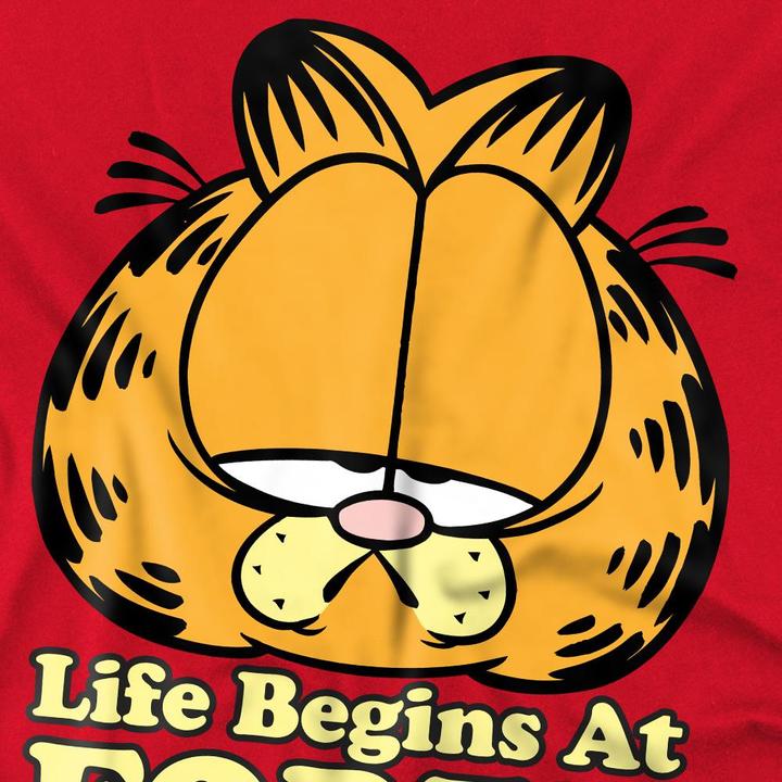 Immagine prodotto Garfield Life Begins At Forty Maglietta Uomo (4XL)