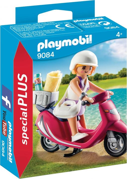 Produktbild Playmobil Strand-Girl mit Roller (9084, Playmobil Special Plus)