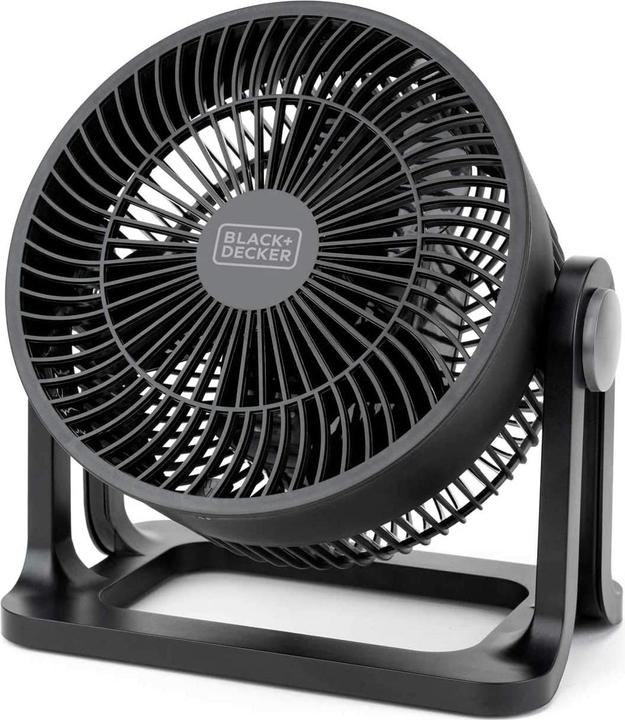Immagine prodotto Black & Decker Black+Decker BXEFD42E Ventilatore da tavolo BXDF42E, 40, plastica bianca (54 dB)