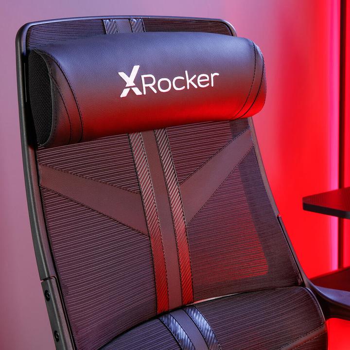 Actual product image X Rocker Chaise de jeu compacte Helix Noire