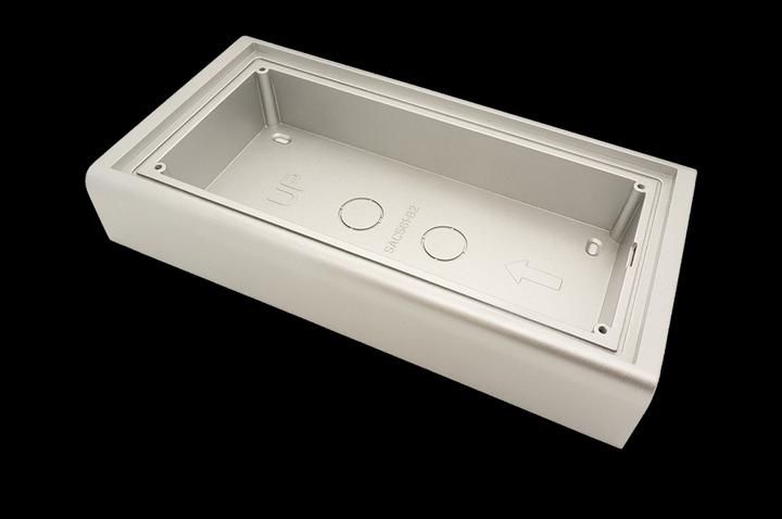 Image du produit Anthell Electronics Boîtier pour montage en saillie argent / gris métal, SAC561B-B2 pour portiers SAC 562