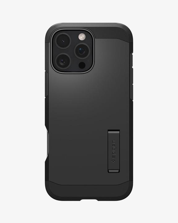 Actual product image Spigen Tough Armor MAG iPhone 16 Pro Max MagSafe czarny/black ACS08013 (Apple iPhone 16 Pro Max)