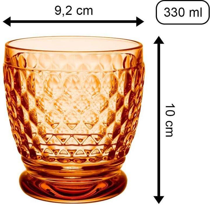 Immagine prodotto Villeroy & Boch Tazza Boston colorata (3.30 dl, 4 x, Bicchiere da whisky)