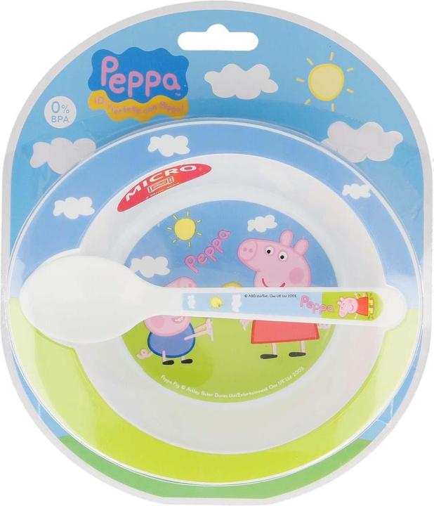 Produktbild Peppa Pig Mikrowellen-Melaminlöffel, Universalschüssel