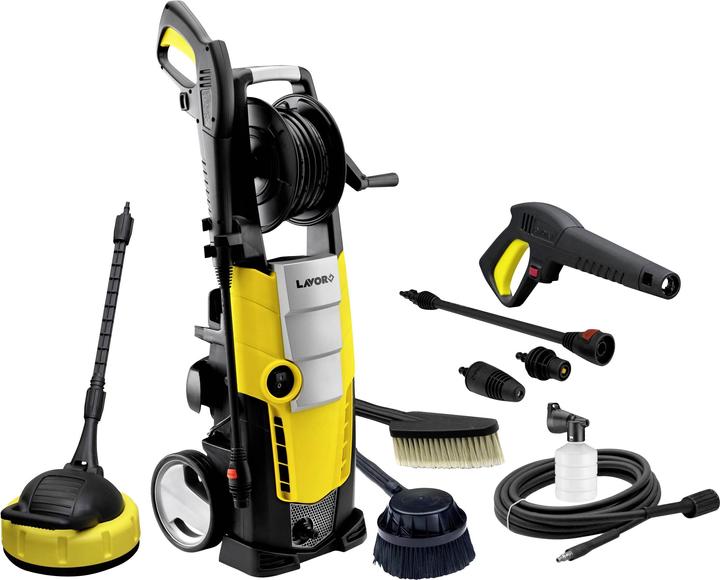 Produktbild Lavor Galaxy 160 KIT Hochdruckreiniger Kompakter Hochdruckreiniger mit Schlauchtrommel (Netzbetrieb)