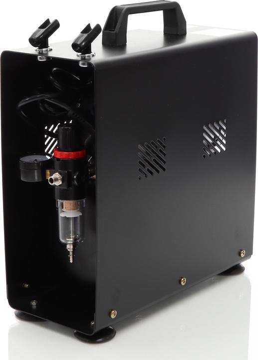 Image du produit Wiltec Compresseur Airbrush AF186A Réserv. air 1 cyl. 4 bar Coup. automatique (4 bar, 3 l)