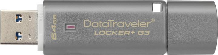 Produktbild Kingston DataTraveler Locker+ G3 (64 GB, USB-A, USB 3.0)