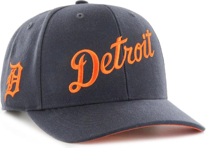 47 Brand Deep Profile Cap - Zone Script Detroit Tigers