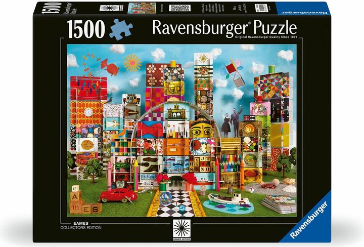 Ravensburger Eames House of Cards Fantasy (1500 pezzi)