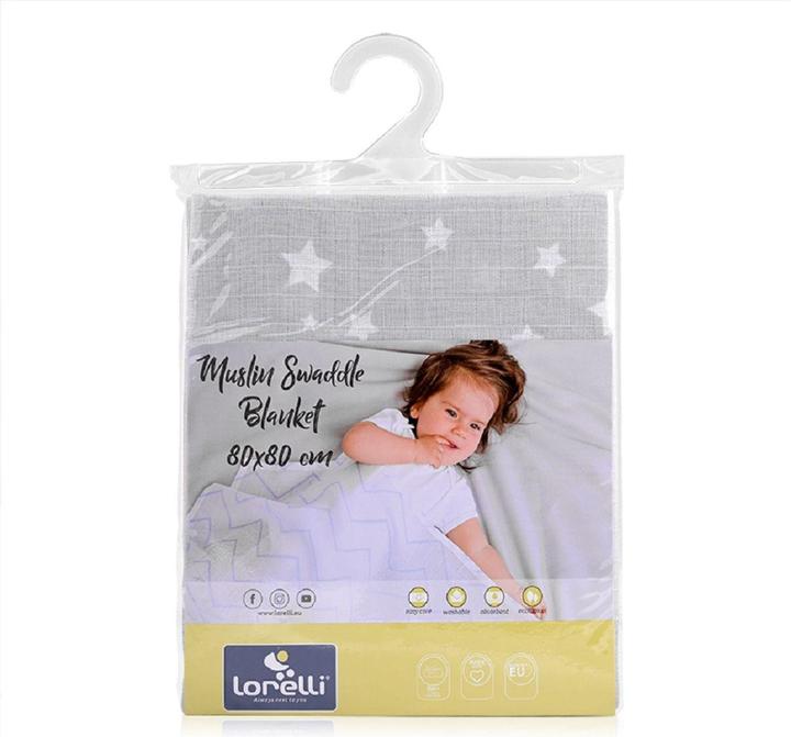 Image du produit Lorelli couverture enveloppante coton (80 x 80 cm)