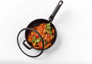 Image du produit BK Easy Induction Ceramic Hapjespan met deksel - 28cm/4.6L - PFAS-vrij (Poêle à frire, Céramique)