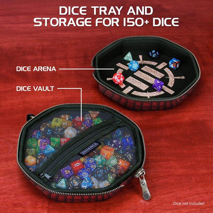 Produktbild Geronimo Games ENHANCE Tabletop Collector's Edition Dice Case Red Dragon Scales