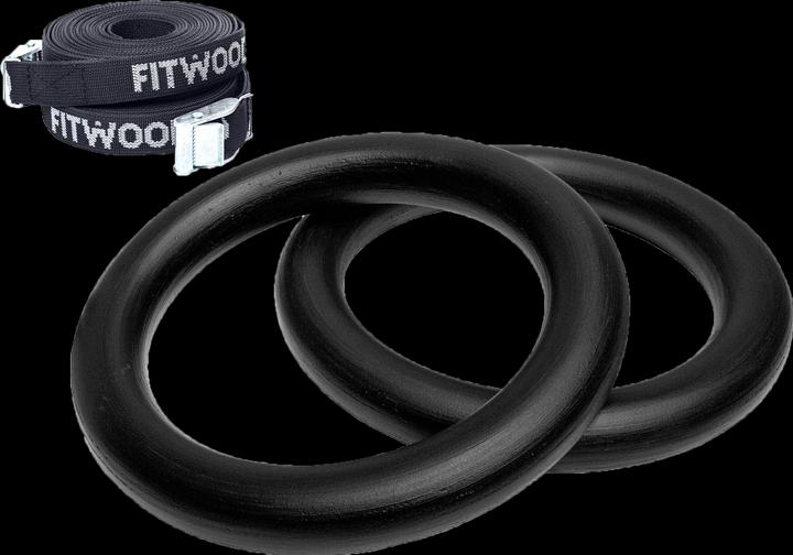 Produktbild Fitwood ULPU MINI Turnringe Bänder Schwarz