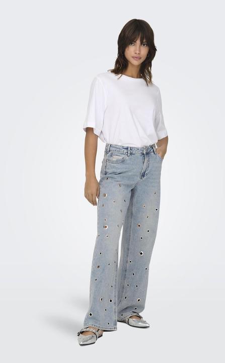 Actual product image Only ONLCOBAIN Weiter Beinschnitt Jeans Jeans mit weitem Bein (W28/L32)