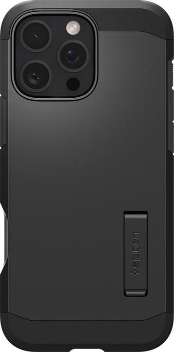 Actual product image Spigen Tough Armor MAG iPhone 16 Pro Max MagSafe czarny/black ACS08013 (Apple iPhone 16 Pro Max)