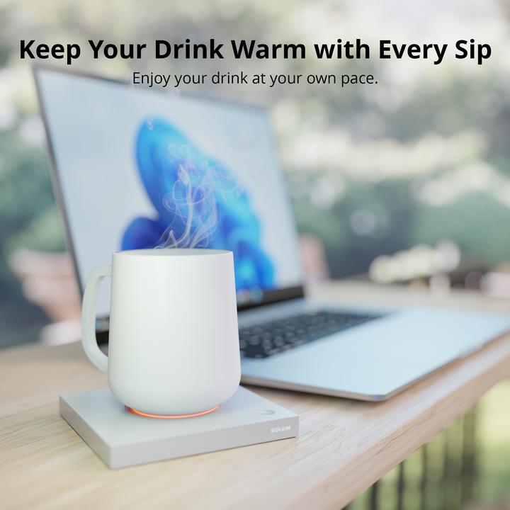 Actual product image Solum Smart Warmer incl. Qi Wireless Charging (25 W)