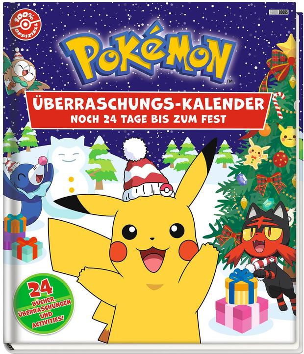 Immagine prodotto Panini Calendario Pokémon a sorpresa Mancano 24 giorni al festival