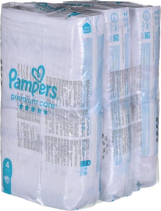 Immagine prodotto Pampers Premium Care (Dimensione 4, Pacco mensile, 174 Pezzo/i)