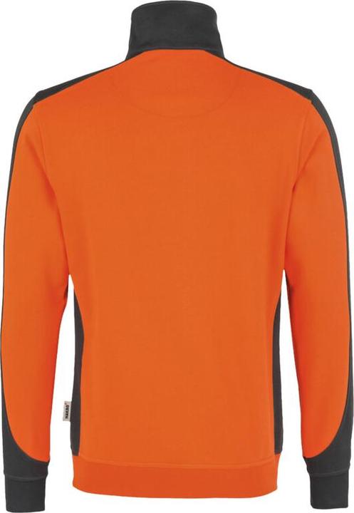 Produktbild Hakro Zip-Sweatshirt Contrast Performance orange/anthr. 6XL (6XL)