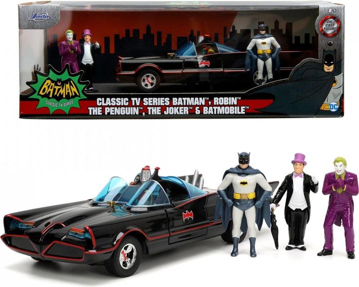 Image du produit Jada Batman 1966 HWR Deluxe Batmobile 1:24