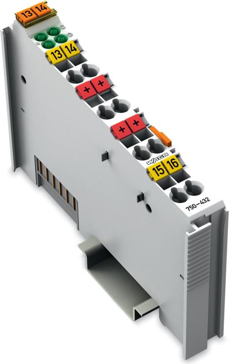 Image du produit Wago Module d'entrée numérique à 4 canaux 24 VDC