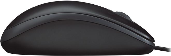 Image du produit Logitech Souris optique B110, noire (Filaire)