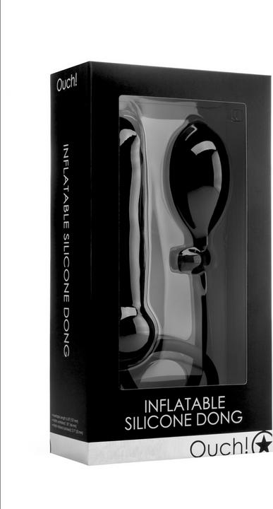 Actual product image Ouch! Inflatable Silicone Dong