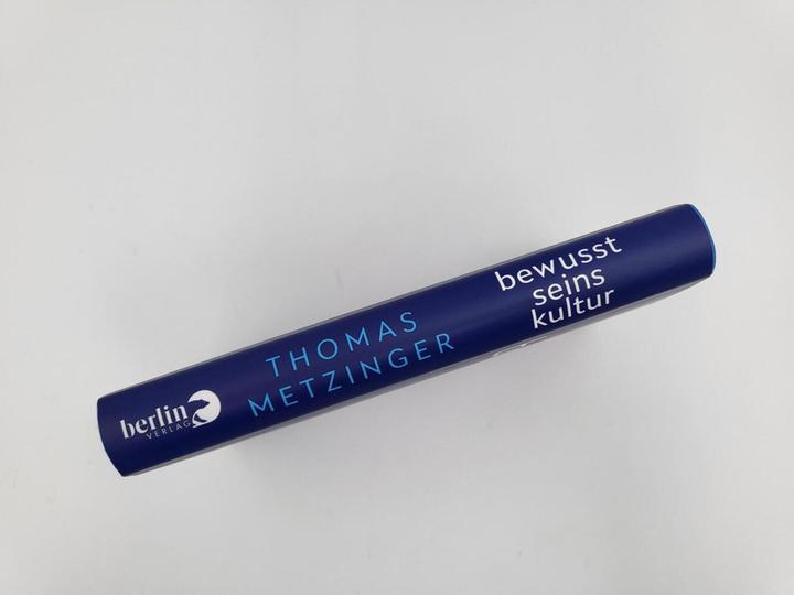 Actual product image Bewusstseinskultur (German, Thomas Metzinger, 2023)