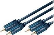 Actual product image clicktronic Stereo audio cable (3 m, Cinch)