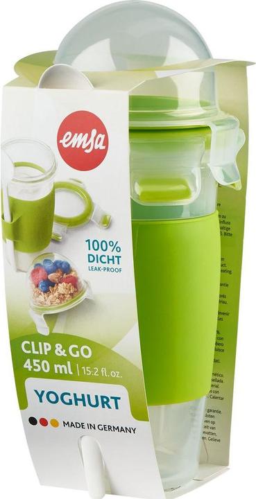 Actual product image Emsa Clip&Go Yoghurt Mug 450 ml round