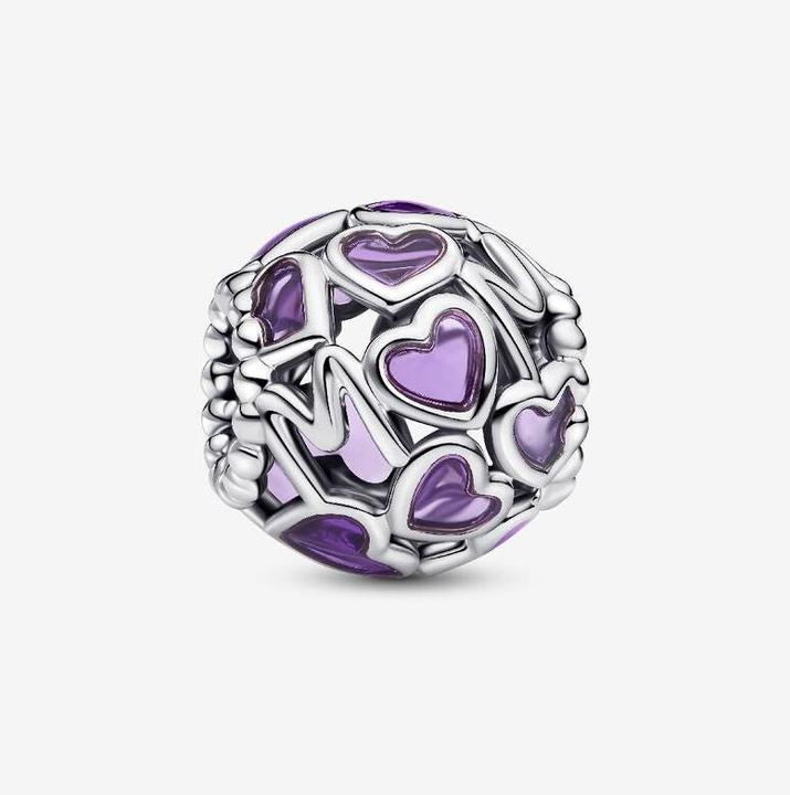 Actual product image Pandora Offene Herzen Mom Charm (Silver 925)