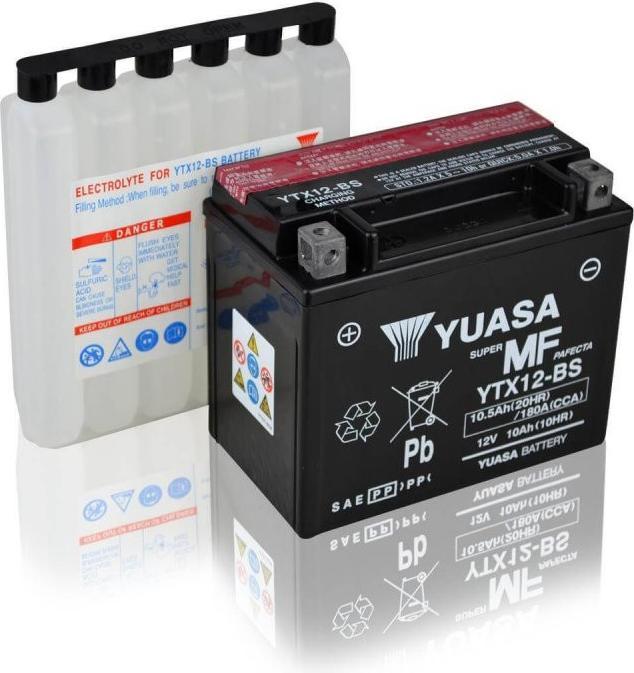 Immagine prodotto Yuasa YTX12-BS AGM (12 V, 10.50 Ah, 180 A)