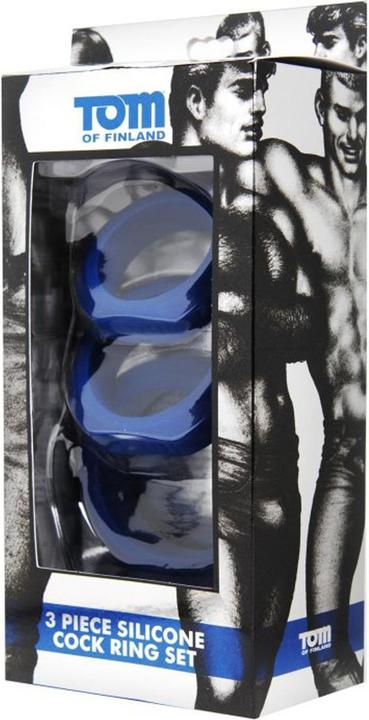 Image du produit Tom of Finland Kit d'anneaux péniens (3.80 cm)