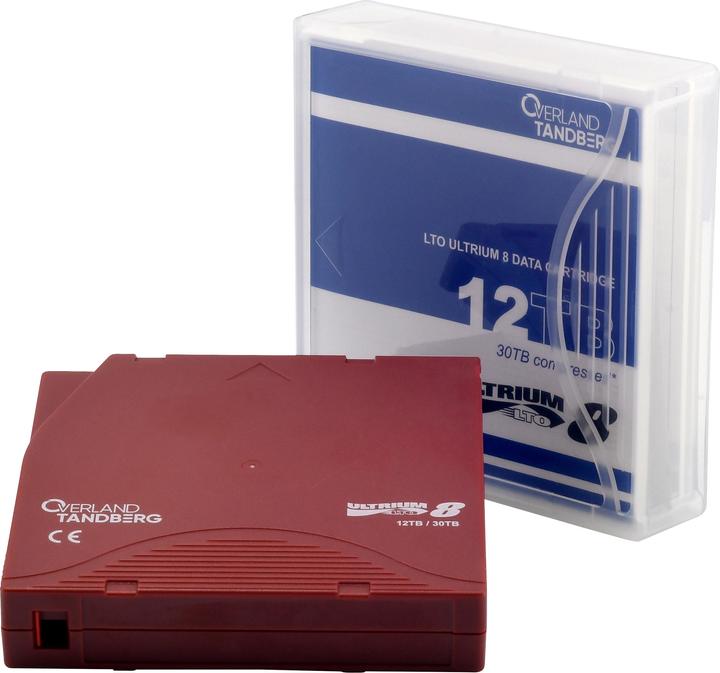Tandberg Data Tandberg: Streamerband LTO-8 5 Pack (LTO-1 Ultrium, 12000 GB)