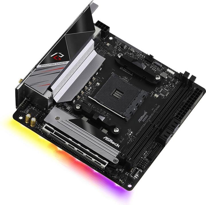 Actual product image AsRock B550 Phantom Gaming ITX (AM4, AMD B550, Mini-ITX)
