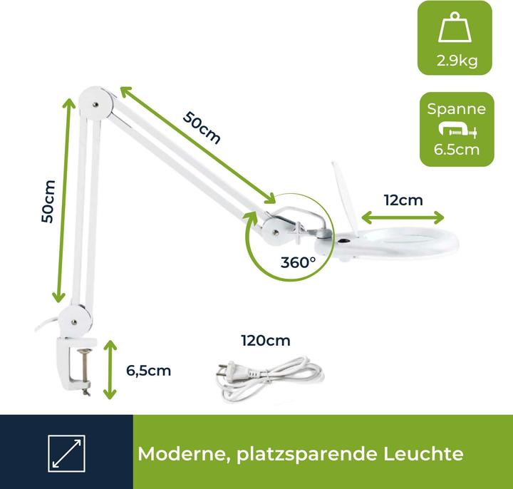Produktbild Velleman Lupenleuchte (650 lm)