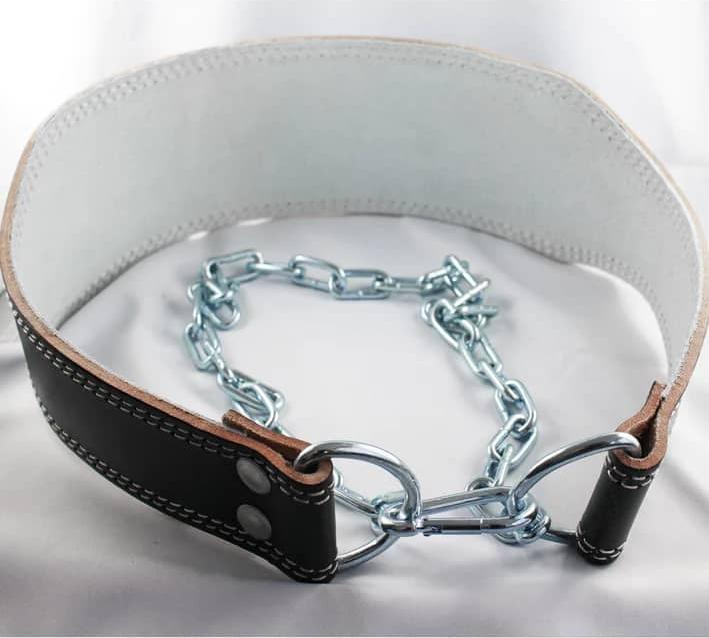 Produktbild Gym Generation Leder Dip Belt mit Stahlkette