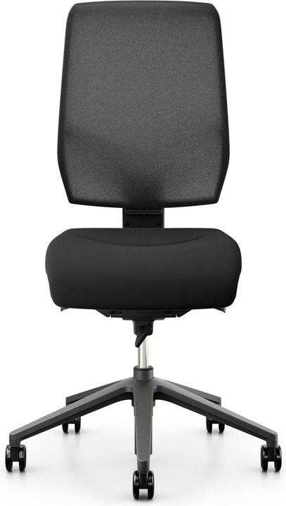 Immagine prodotto Giroflex Bürostuhl 68 mit Netzrücken, ohne Armlehnen, Schwarz